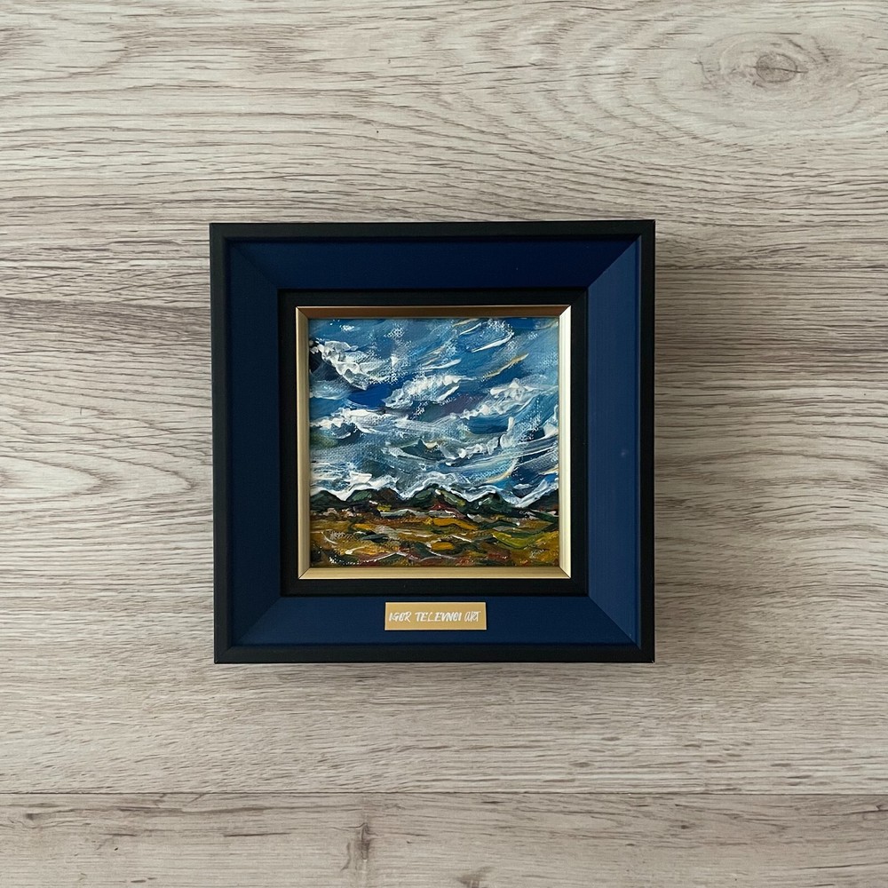 Mini framed painting