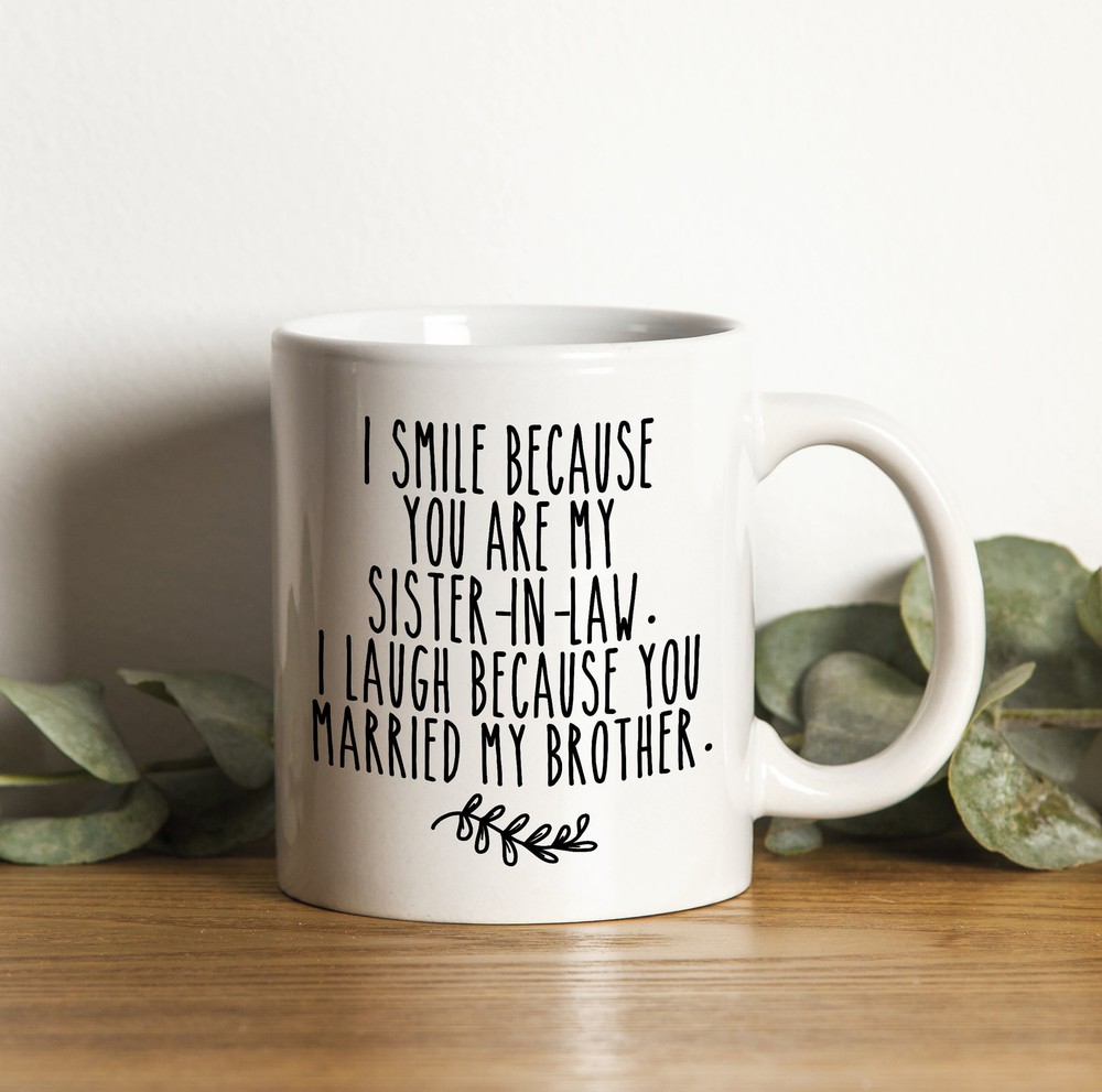 New Sister In Law Gift Sister In Law Mug Gifts For Sister In Law Coffee Mug