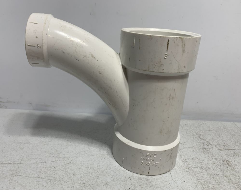 Charlotte Pipe 31-1224 PVC Wye 3
