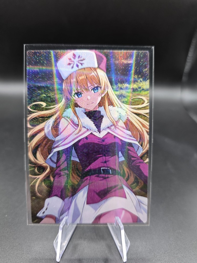 Spear Akame Ga Kill Holographic Anime Collectible Trading Card