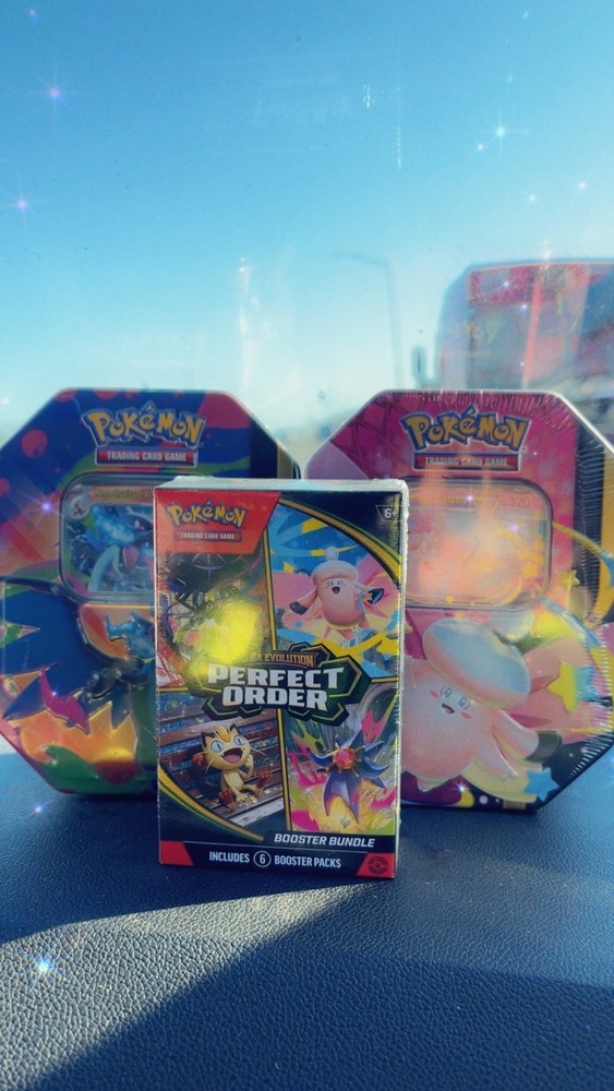 Pokemon TCG Perfect Order Factory Sealed Booster Bundle Box 6 Packs Per Box