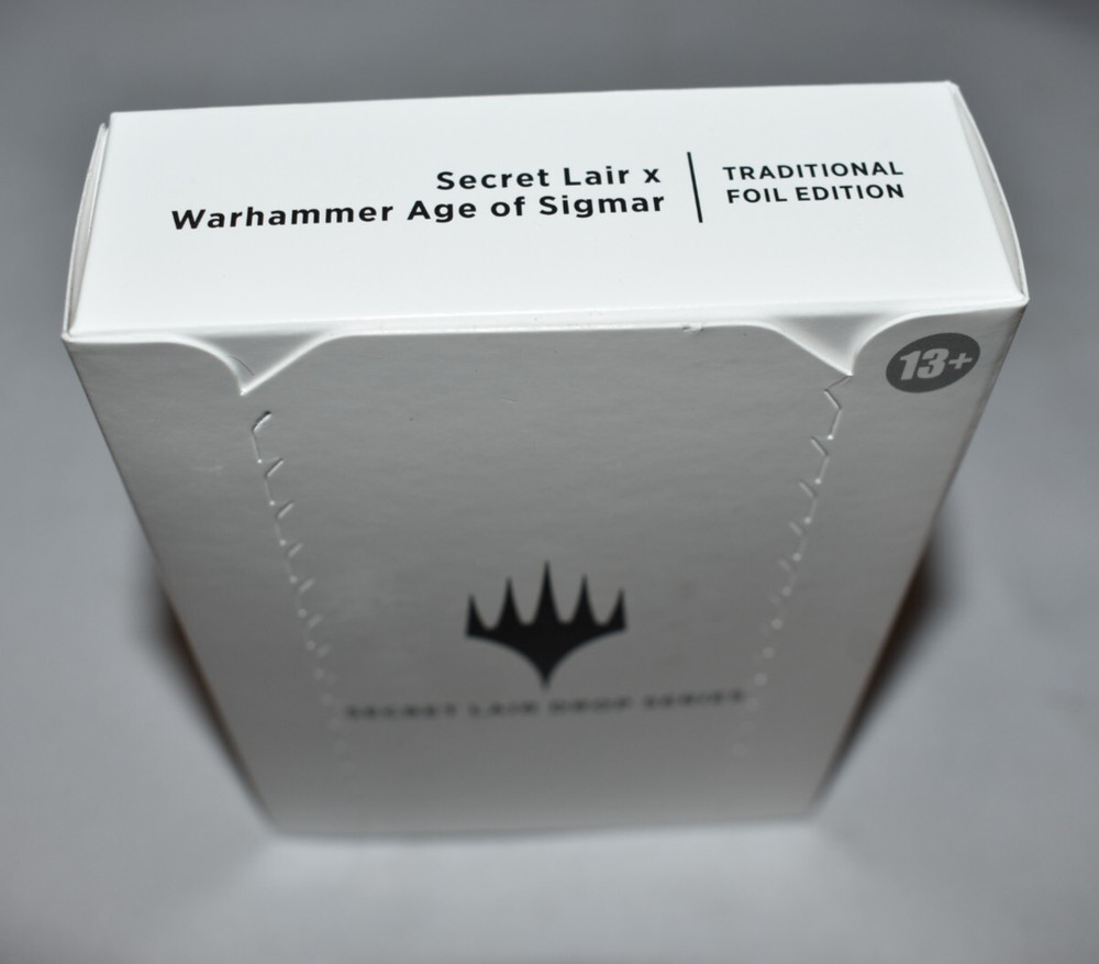 MTG Secret Lair x Warhammer Age of Sigmar FOIL Edition SEALED