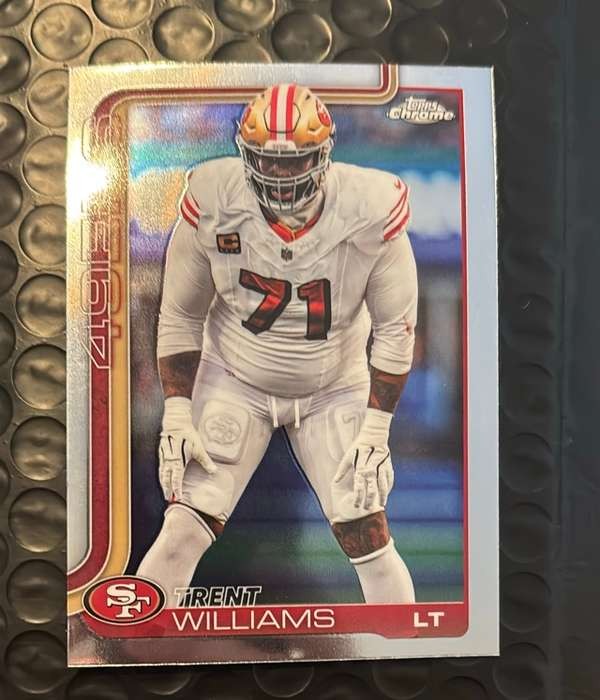 2025 Topps Chrome #265 Trent Williams
