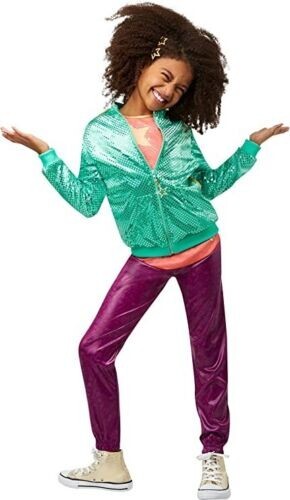 Karma's World Netflix Kids Girls PARTY Costume - 6 Piece with Microphone! NEW!