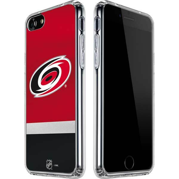 NHL Carolina Hurricanes iPhone SE Clear Case - Carolina Hurricanes Jersey