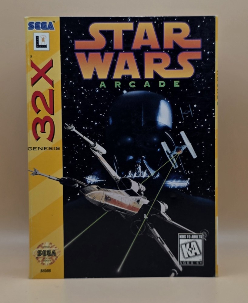 Star Wars Arcade (Sega 32X) CIB, Tested & Working
