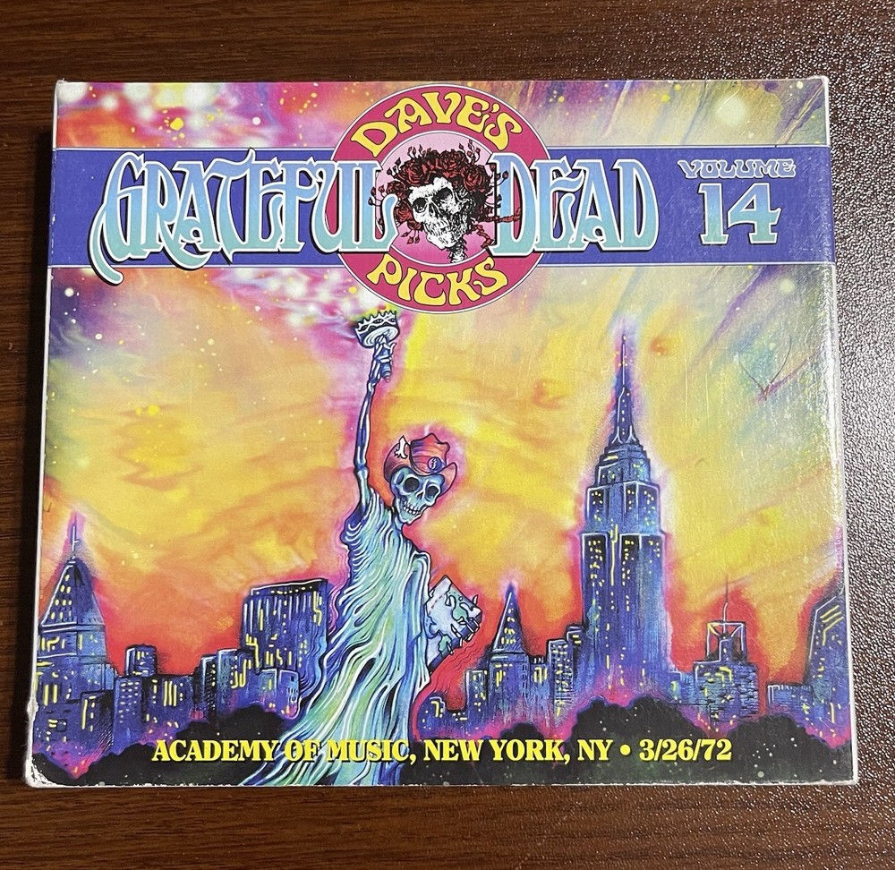Grateful Dead Daves Picks Vol 14 1972 Live 3CD Limited Edition Academy NYC-image