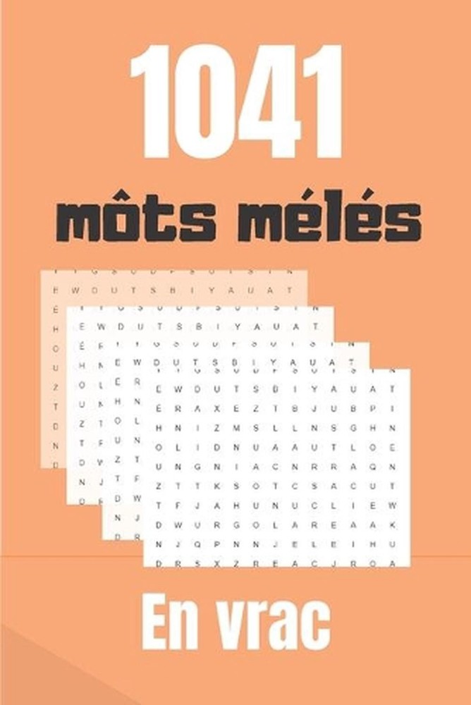 1041 mts-mls en vrac: D?couvrez de nouveaux mots Adulte id?e Cadeau by MM Editio