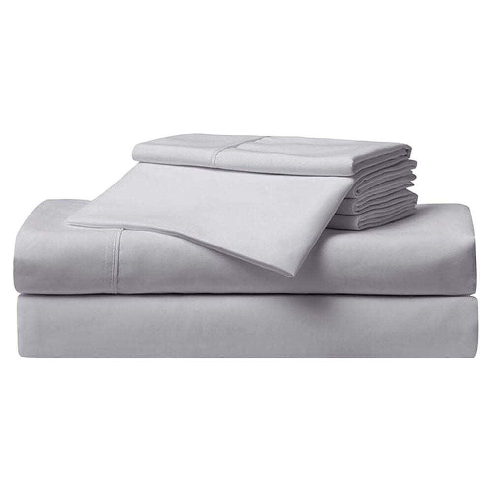 Serta So Soft 4-Piece Light Gray Sheet Set, Queen