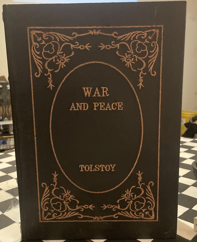 Oversized 14x10 War And Peace “Book
