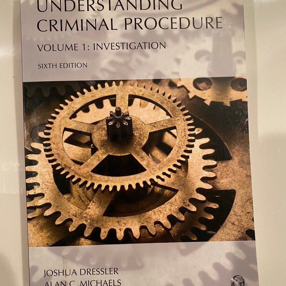 Understanding Criminal Procedure: Volume One, Investigation