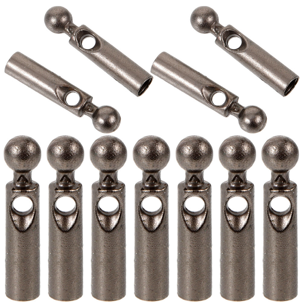 11-Piece Umbrella Repair Kit with Metal Rain Beads & Long Handle Accessories