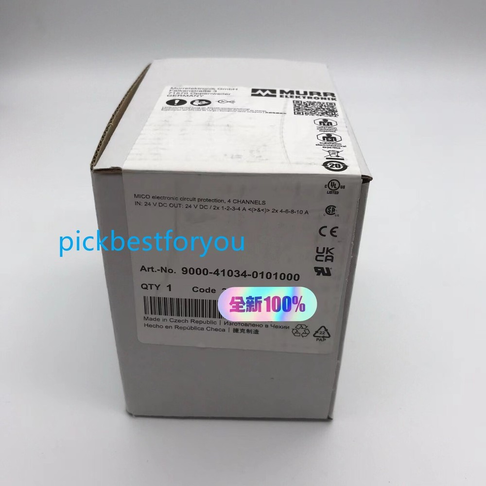 1PCS Brand New MURR 9000-41034-0101000 (by Fedex or DHL) #U5940D YG