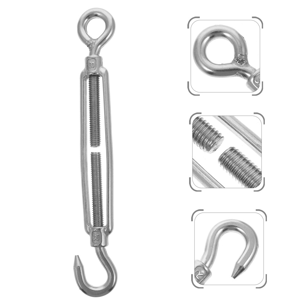 Split Turnbuckle Bolts Basket Wire Rope Electric Tightener Screws Body Orchid