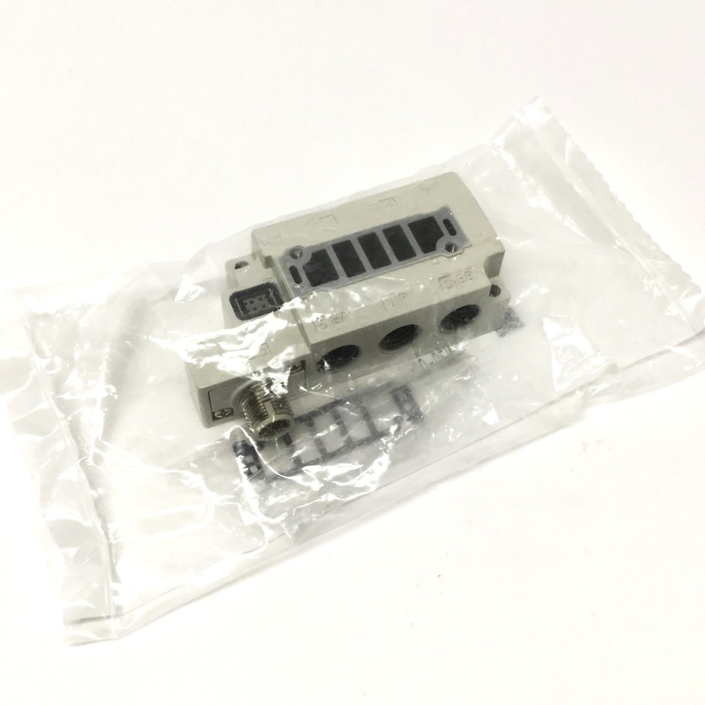 SMC SY50M-27-1-WO-02N SY5000 Valve Sub-Plate Assembly, Side Ported, 1/4