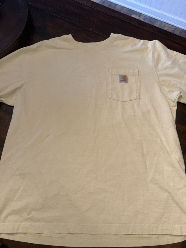 Carhartt Men's K87 Medium Short Sleeve T-Shirt - Desert