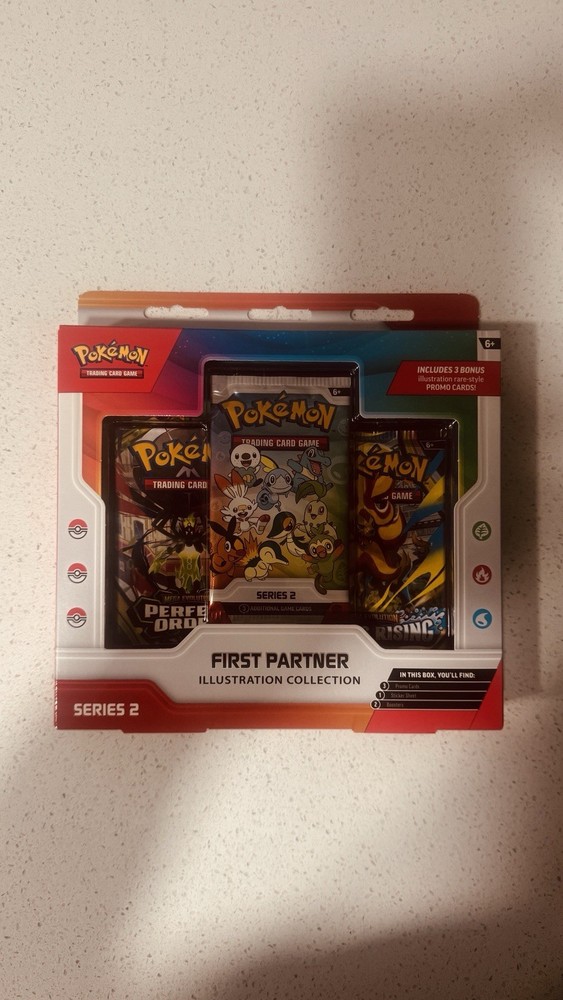 Pokemon First Partner Illustration Collection/ Series 2 -NEW/FACTORY SEALED