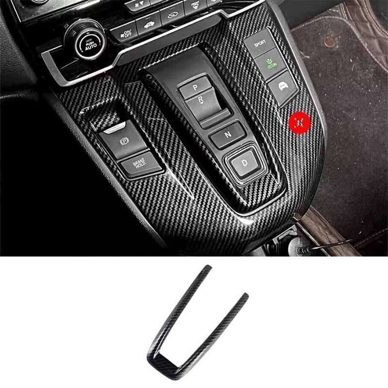 ABS Carbon Fiber Shift Frame Cover For Honda CRV 2017-2022 Central Console Gear