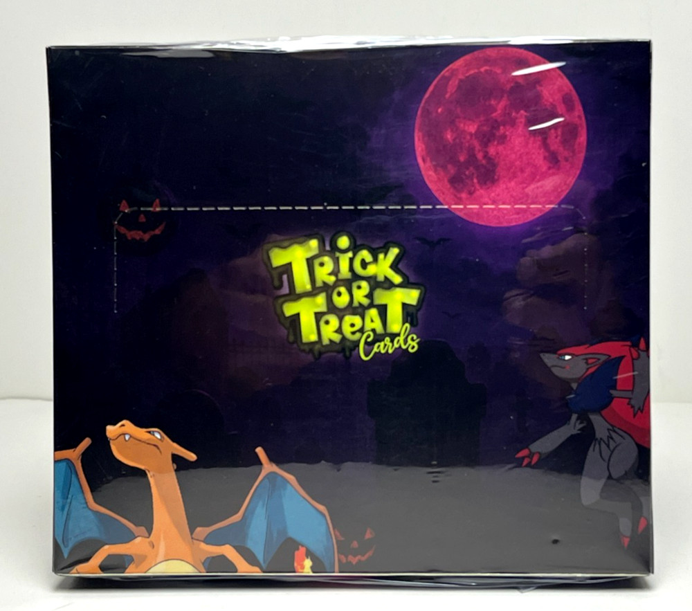 2025 BOX POKEMON Halloween Trick Or Treat PRISMA Cards - 25 Packs Peru Zard #1