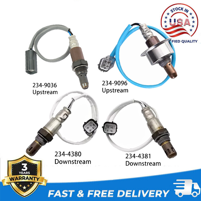Set of 4 Up+Down O2 Oxygen sensor For 2010-2013 Nissan Altima Maxima 3.5L V6 US