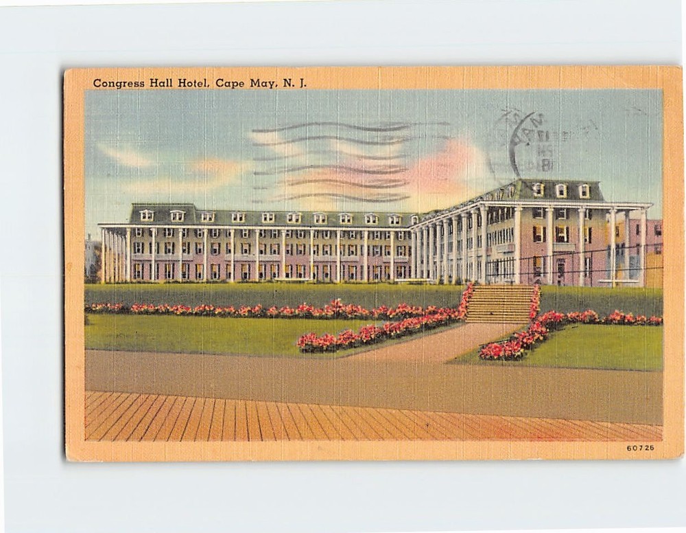 Postcard Congress Hall Hotel Cape May NJ USA