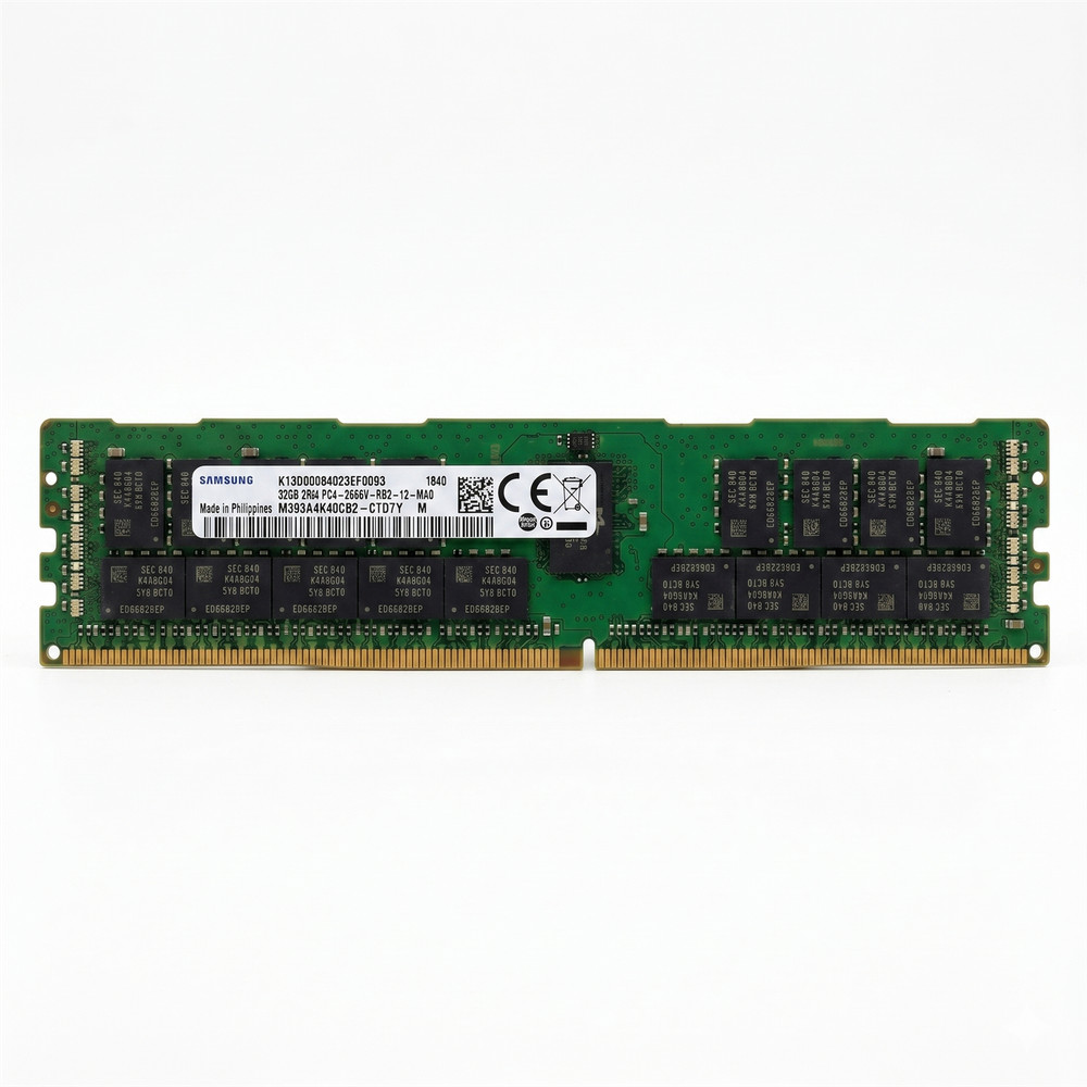 Samsung M393A4K40BB2-CTD7Y DDR4 SDRAM 32GB (1x32GB) RDIMM Server Memory 2666MHz