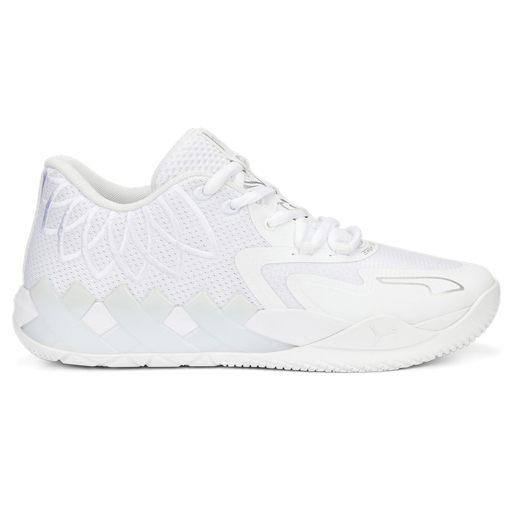 PUMA Mb.01 Lo Basketball  Mens White Sneakers Athletic Shoes 37694104