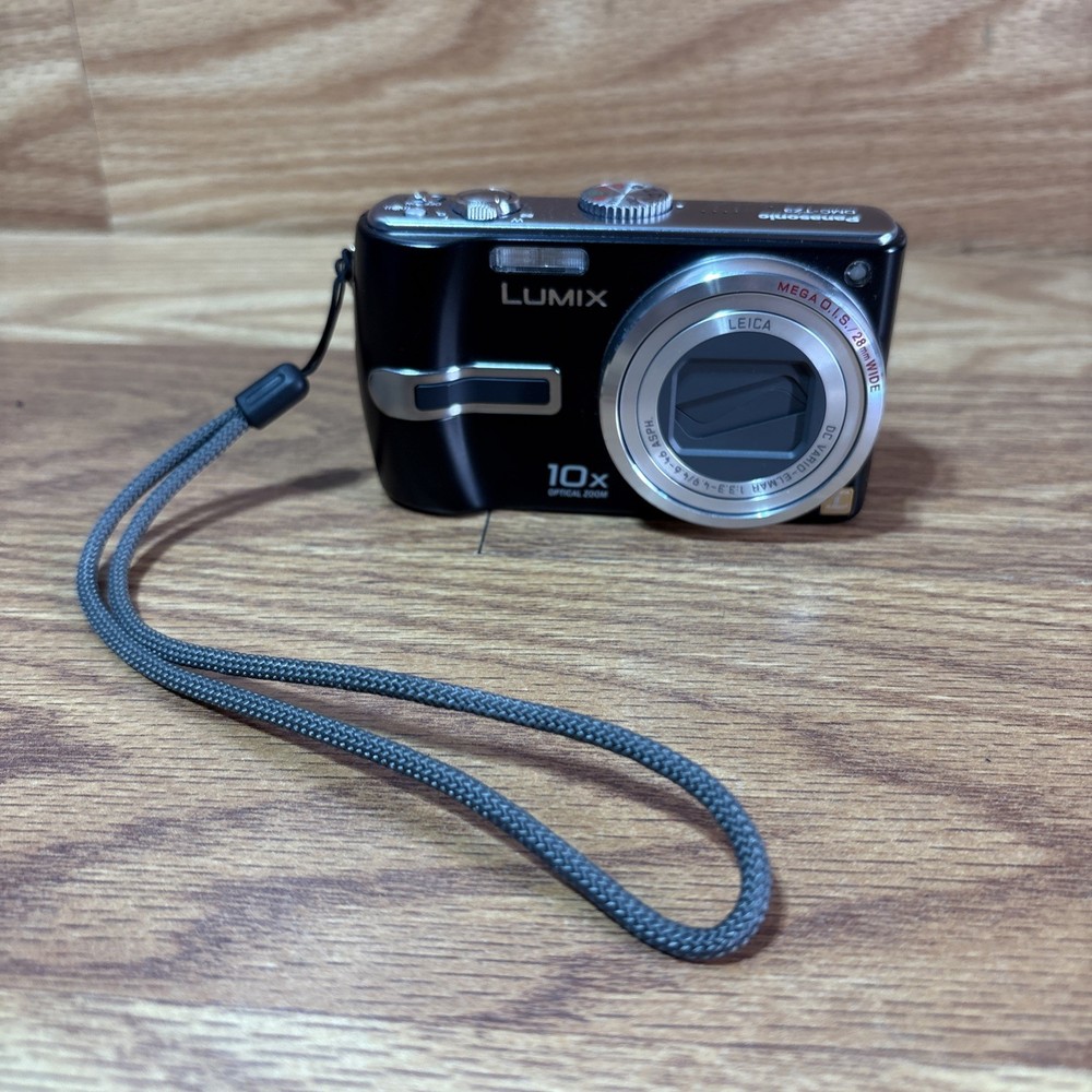 Panasonic Lumix Dmc-Tz3 7.2Mp Digital Camera - Black