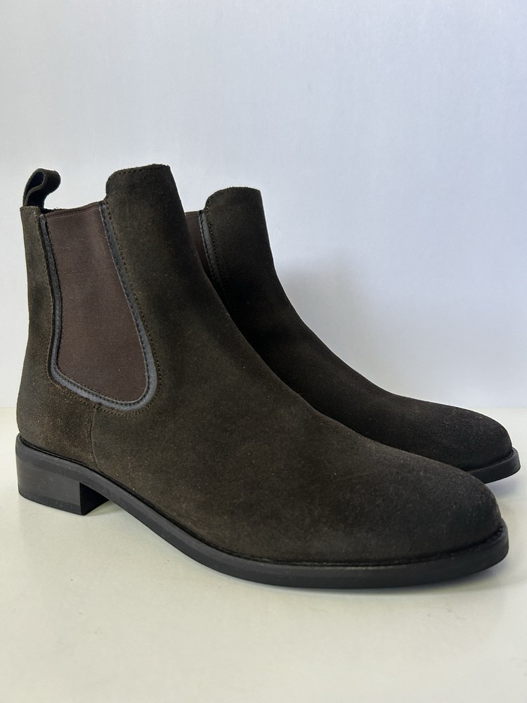 Thursday Boot Co. Women’s Size 10.5 Duchess Chelsea Boots Dark Brown Suede