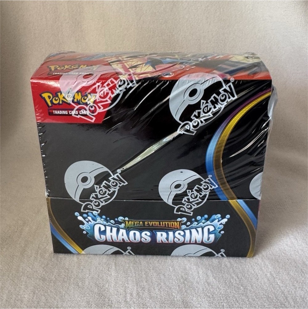 Pokémon TCG Mega Evolution: Chaos Rising Booster Box SEALED PRERELEASE- 36 packs