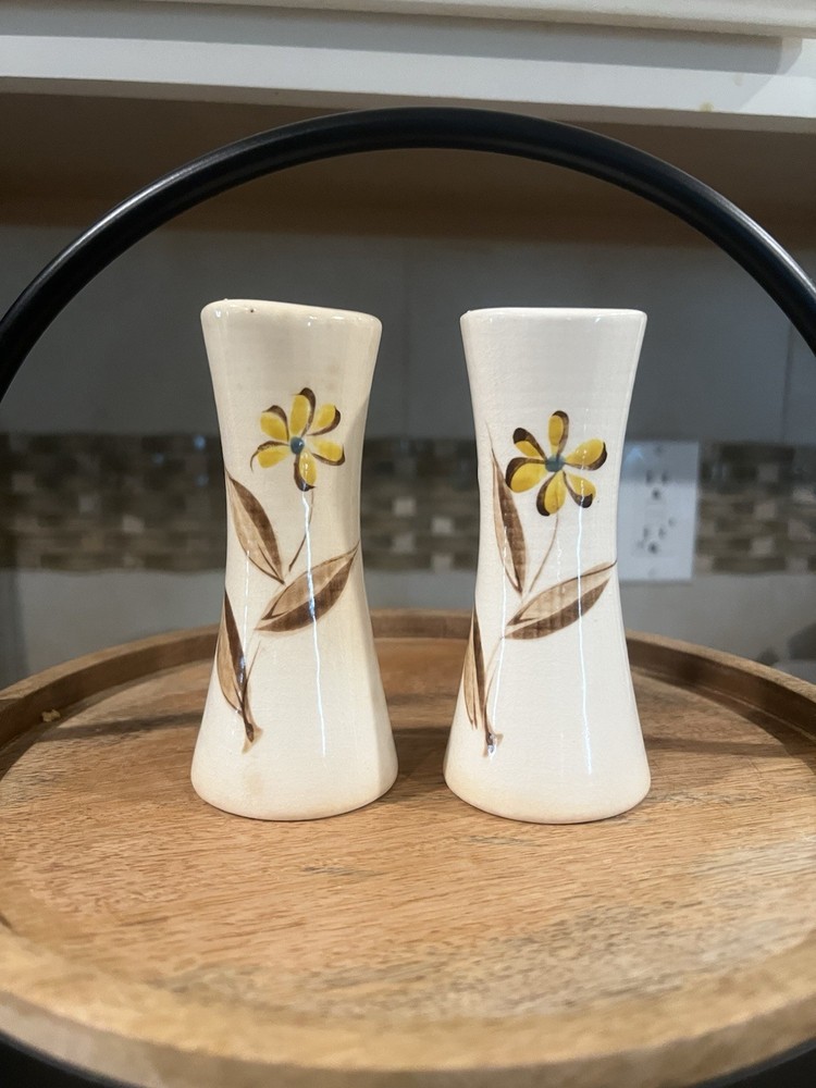 Vintage Salt & Pepper Shakers Mid Century Modern made in Japan