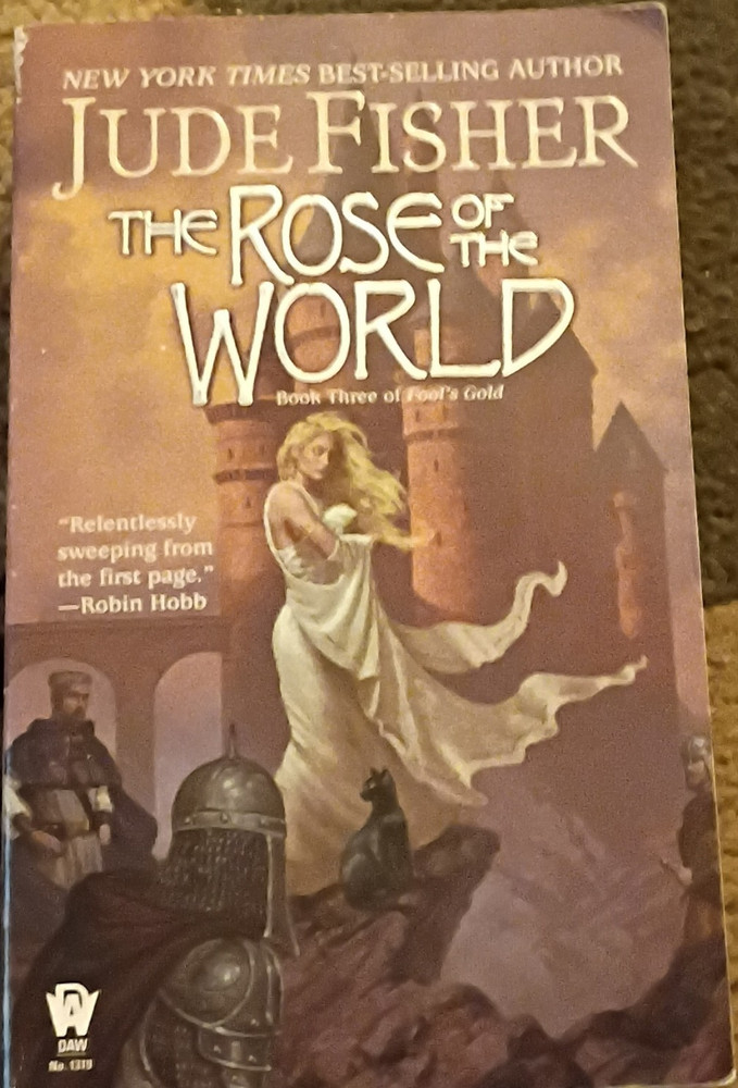 Jude Fisher The Rose of the World Paperback, Fool's Gold YA Fantasy