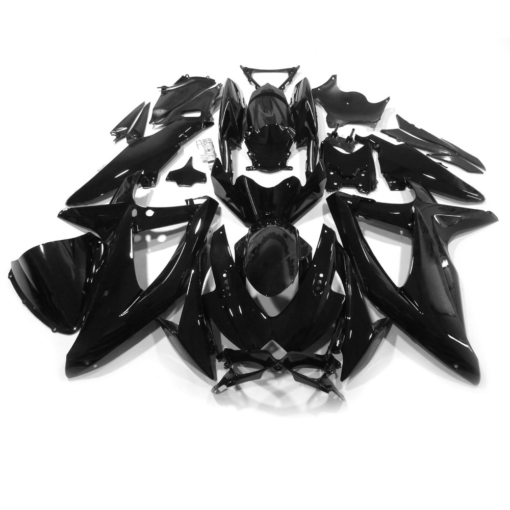 Glossy Black Bodywork Fairing Kit For Suzuki GSXR600/GSXR750 2008 2009 2010 US