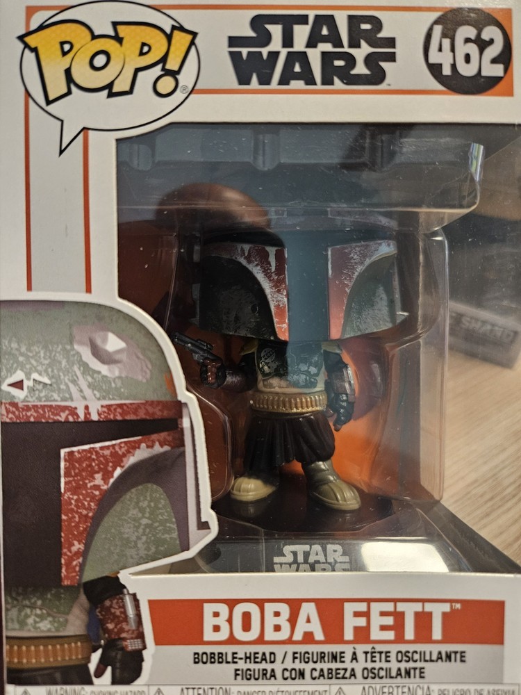 Funko Pop! Vinyl: Star Wars: The Mandalorian Boba Fett #462 Figure
