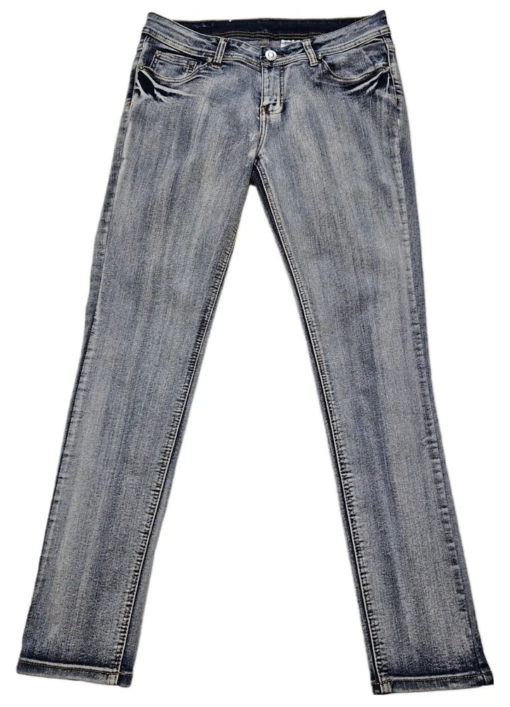 Women's Cool G Mid Rise Light Wash Skinny Jeans Size 13