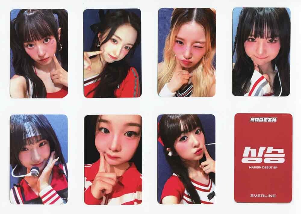 MADEIN - Debut EP 상승 [EVERLINE] FANSIGN EVENT EXCLUSIVE OFFICIAL PHOTOCARD