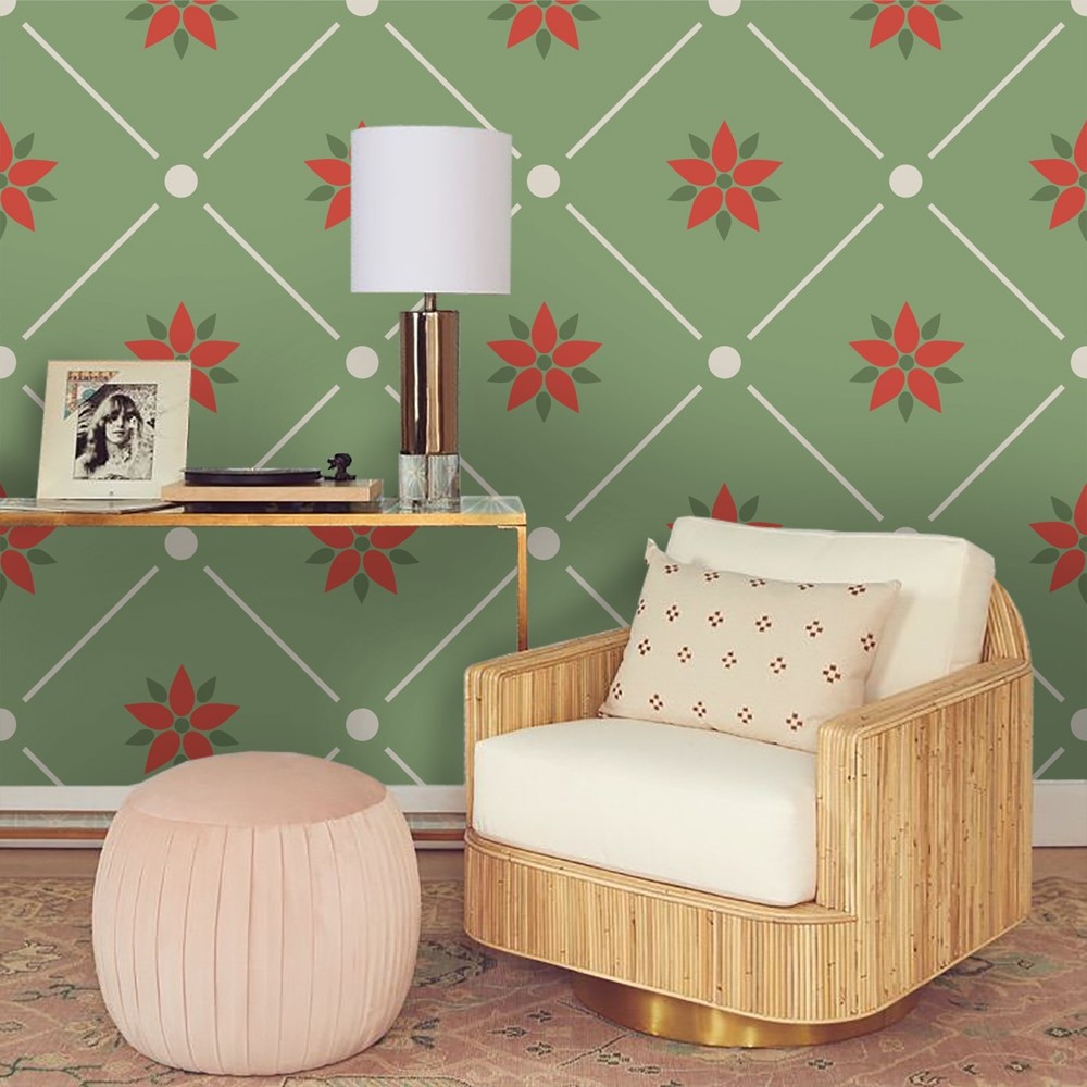 3D Abstract Flower Pattern Wall Murals Wallpaper Murals Wall Sticker