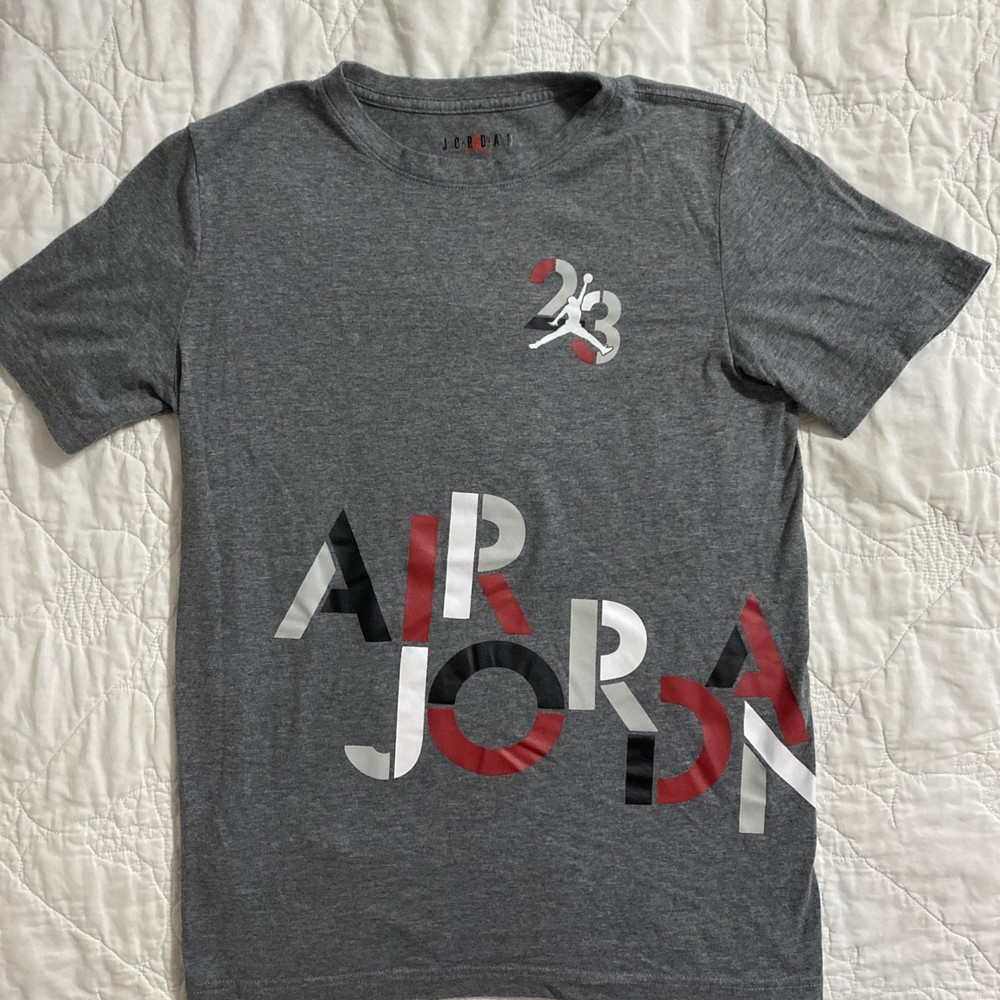 Youth Jordan Air Graphic Short Sleeve T-Shirt, XL (13-15 Years) Jumpman