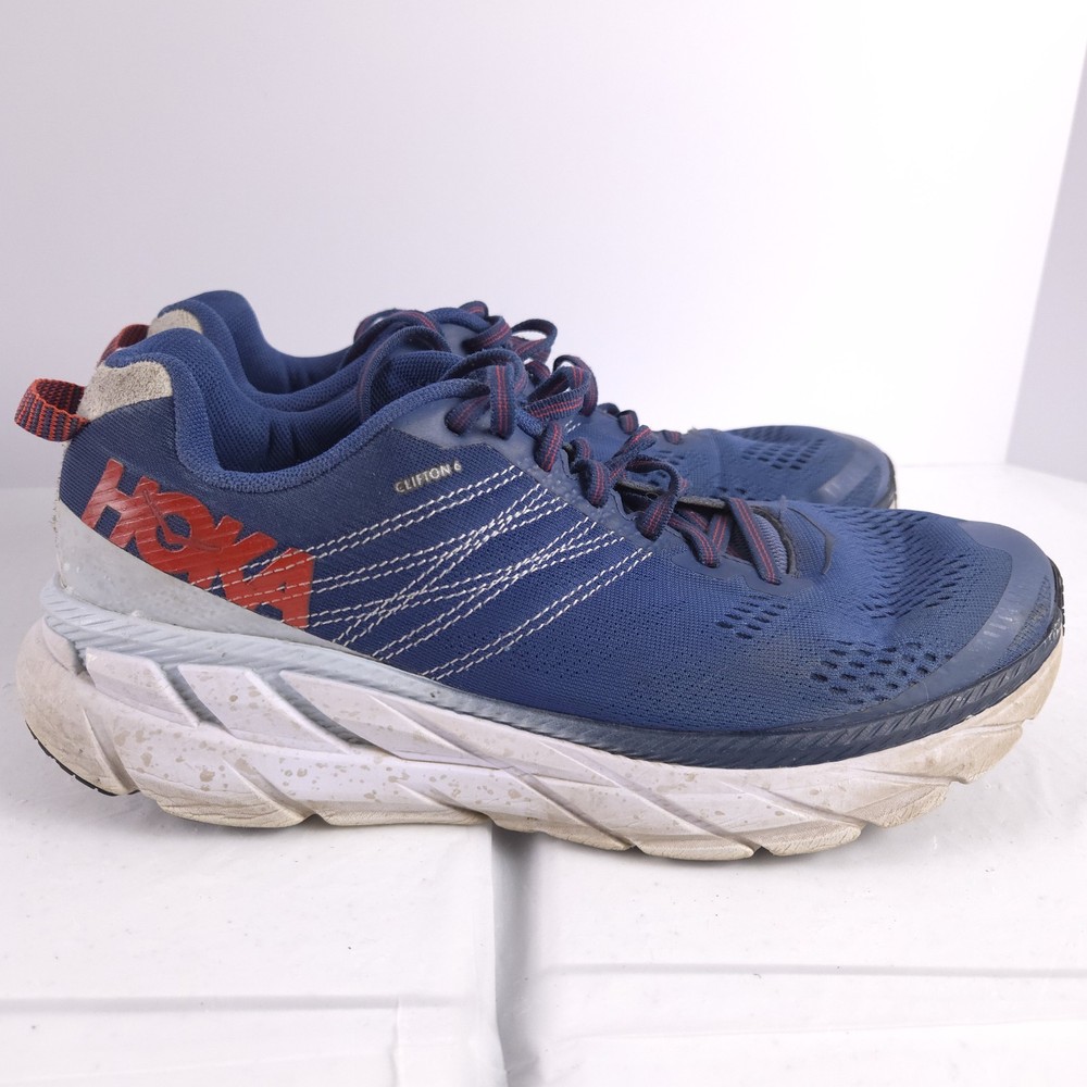 HOKA Clifton 6 Road Running Shoes Blue 1102872 EBPA Men's Size 9.5