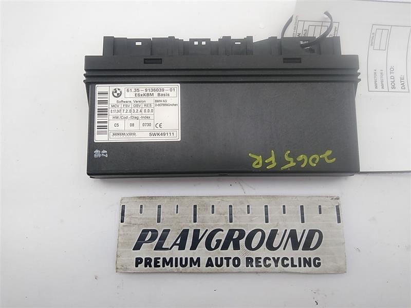 BMW 650i E63 E64 Comfort Body Computer Control Module Fits 2006 2007