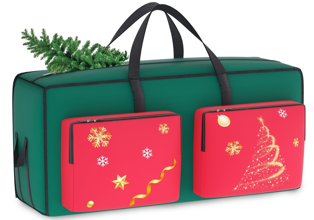 Christmas Tree Storage Bags Heavy Duty Xmas Tree Bag Fit Up to 7.5ft Tree 600...