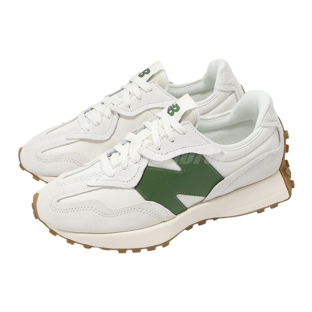New Balance 327 NB Green White Gum Men Unisex Casual Lifestyle Shoes U327WKN-D