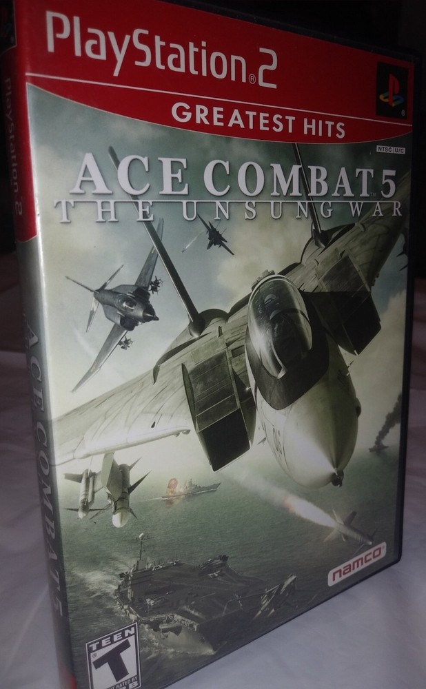 Ace Combat 5 The Unsung War PS2 Greatest Hits with Bonus EX Disc-image