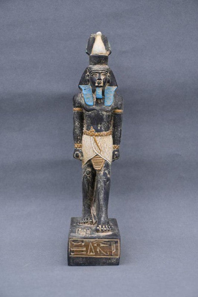 Ancient Egyptian Antiques Statue King Ramses Pharaonic Stone Antique Figurine BC