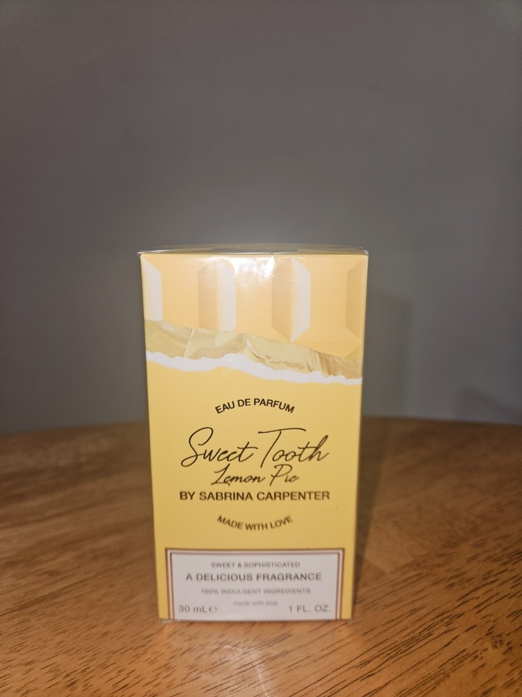 NEW! Sabrina Carpenter Sweet Tooth Lemon Pie Eau de Parfum 1 fl oz/30 mL, Sealed