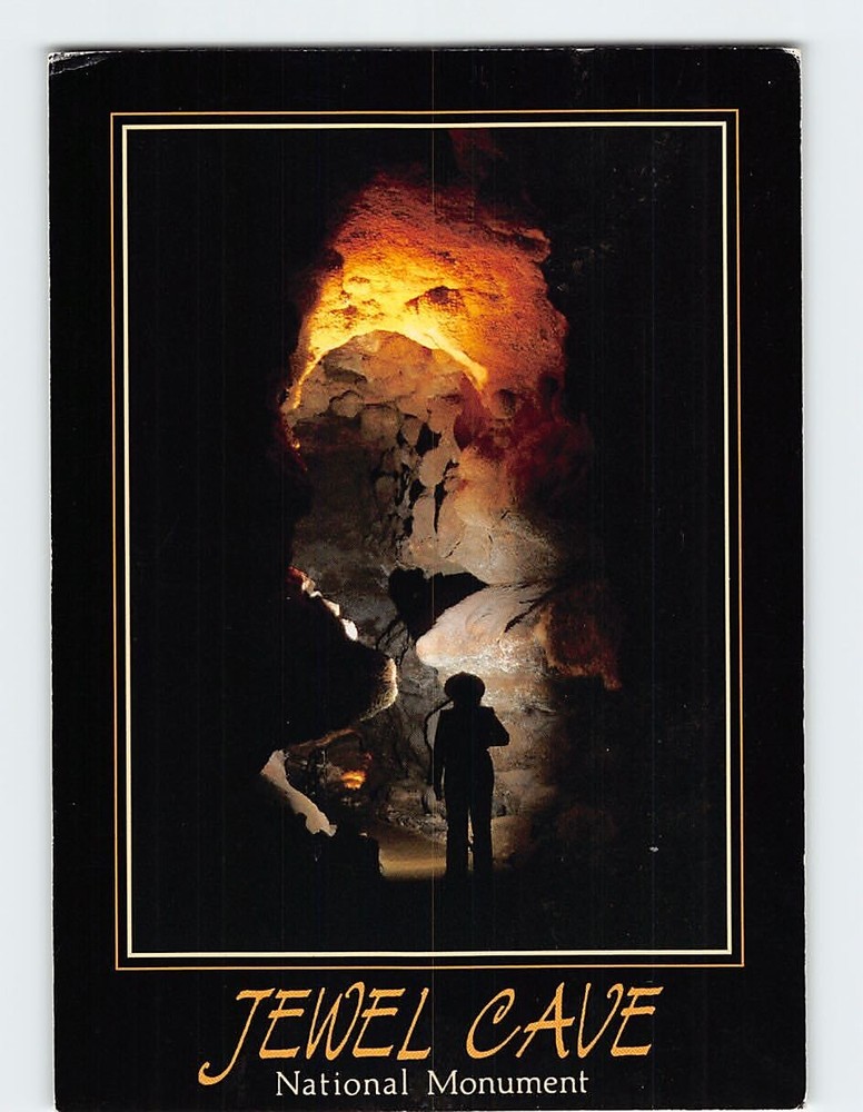 Postcard Jewel Cave National Monument Custer South Dakota USA