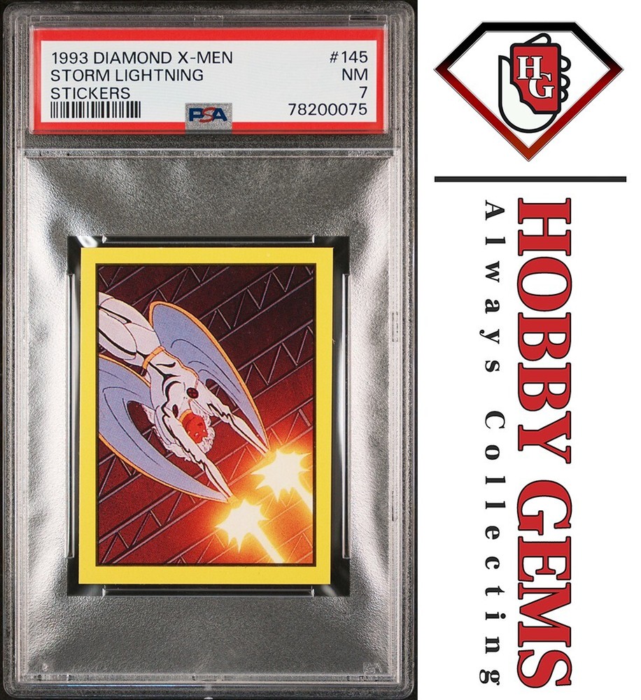 STORM PSA 8 1993 Diamond Marvel X-Men Sticker #145