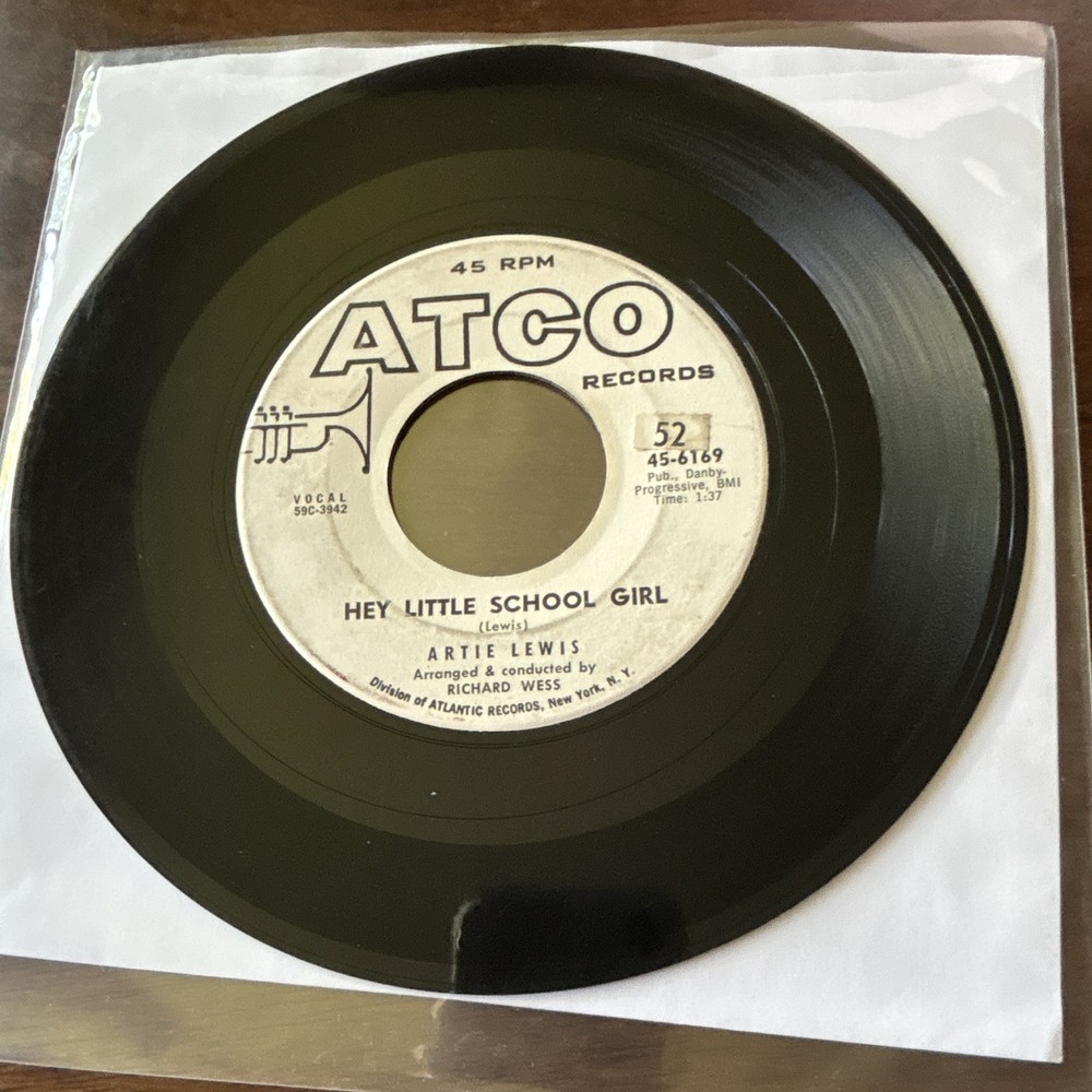 Artie Lewis Abracadabra / Hey Little School Girl 7