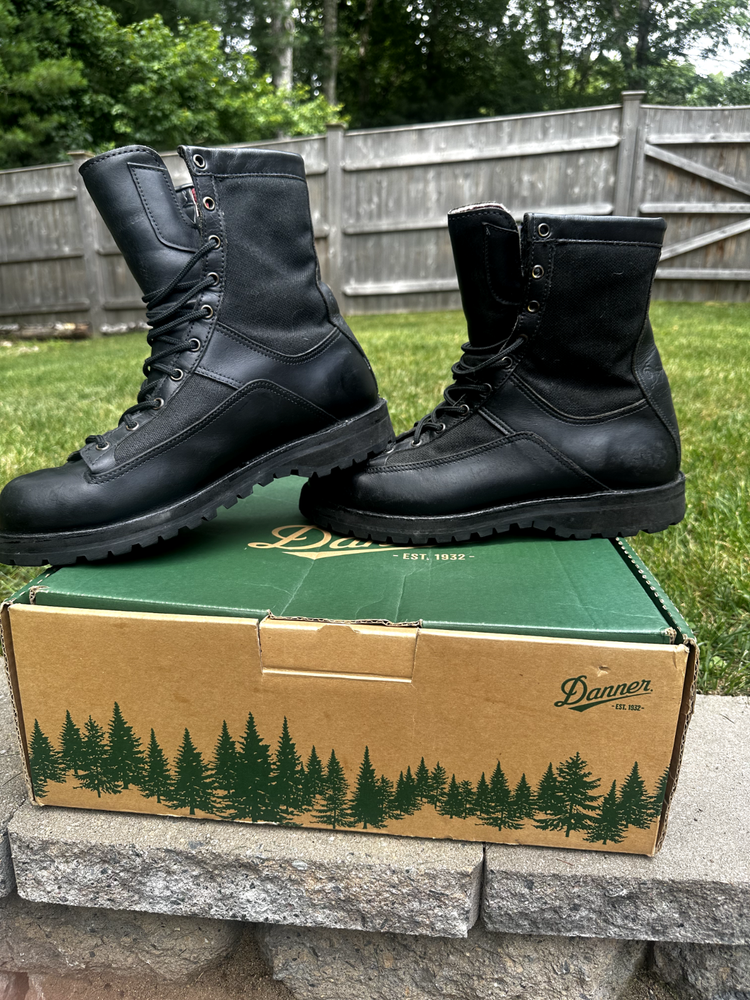 DANNER ACADIA 69210 Gore-Tex Insulated Tactical Boots Black 200G Size 11 D-image