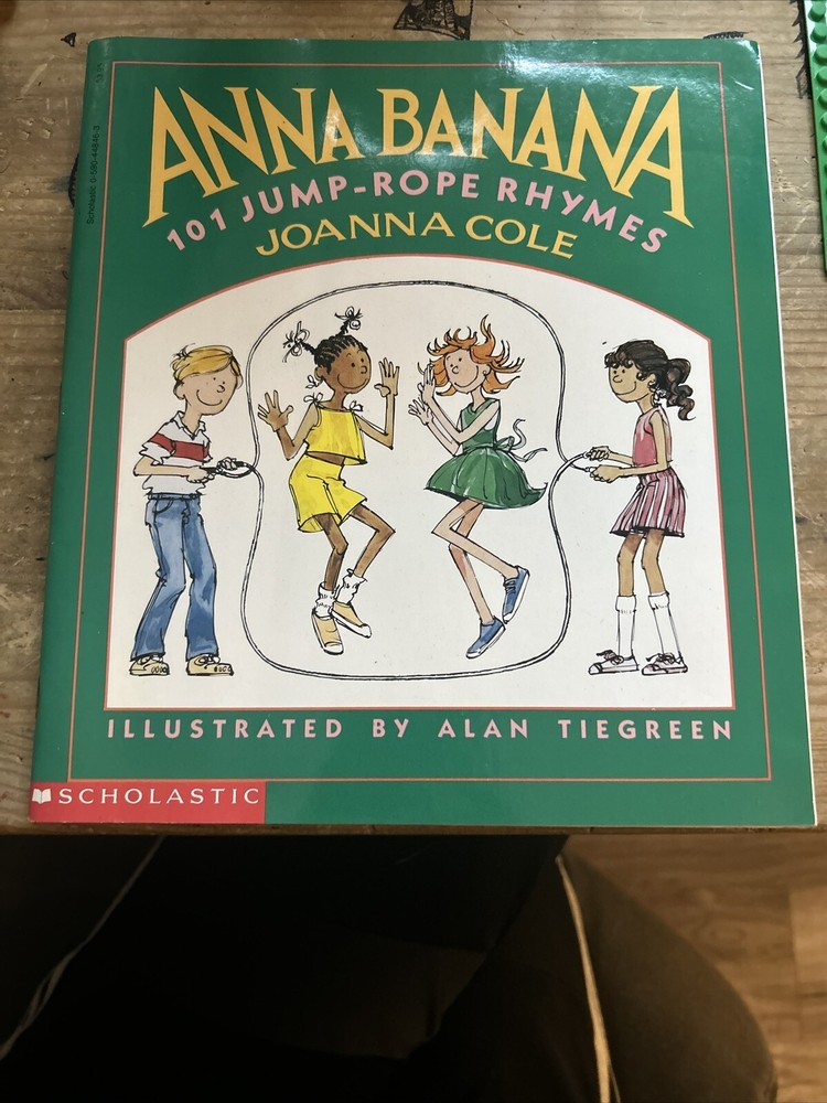 Anna Banana : 101 Jump Rope Rhymes by Joanna Cole (1989, Trade Paperback)
